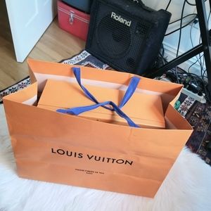 Louis Vuitton paper shopping bag & Gift Box XL